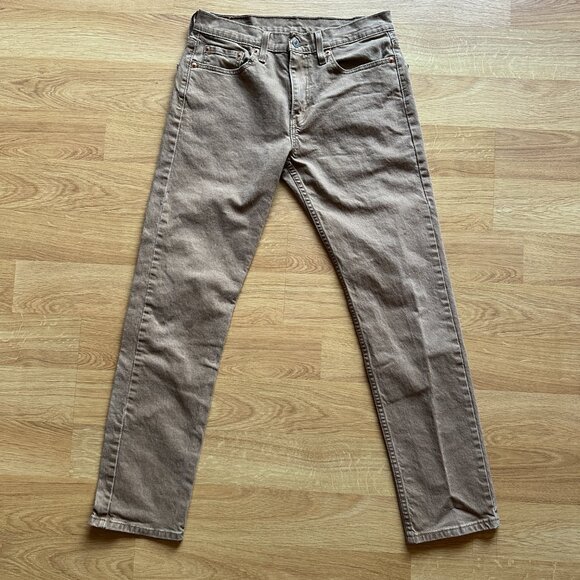 Levi's 502™ Taper Fit Men's Jeans - Otter Tan- 30x32 (1) - Picture 4 of 10